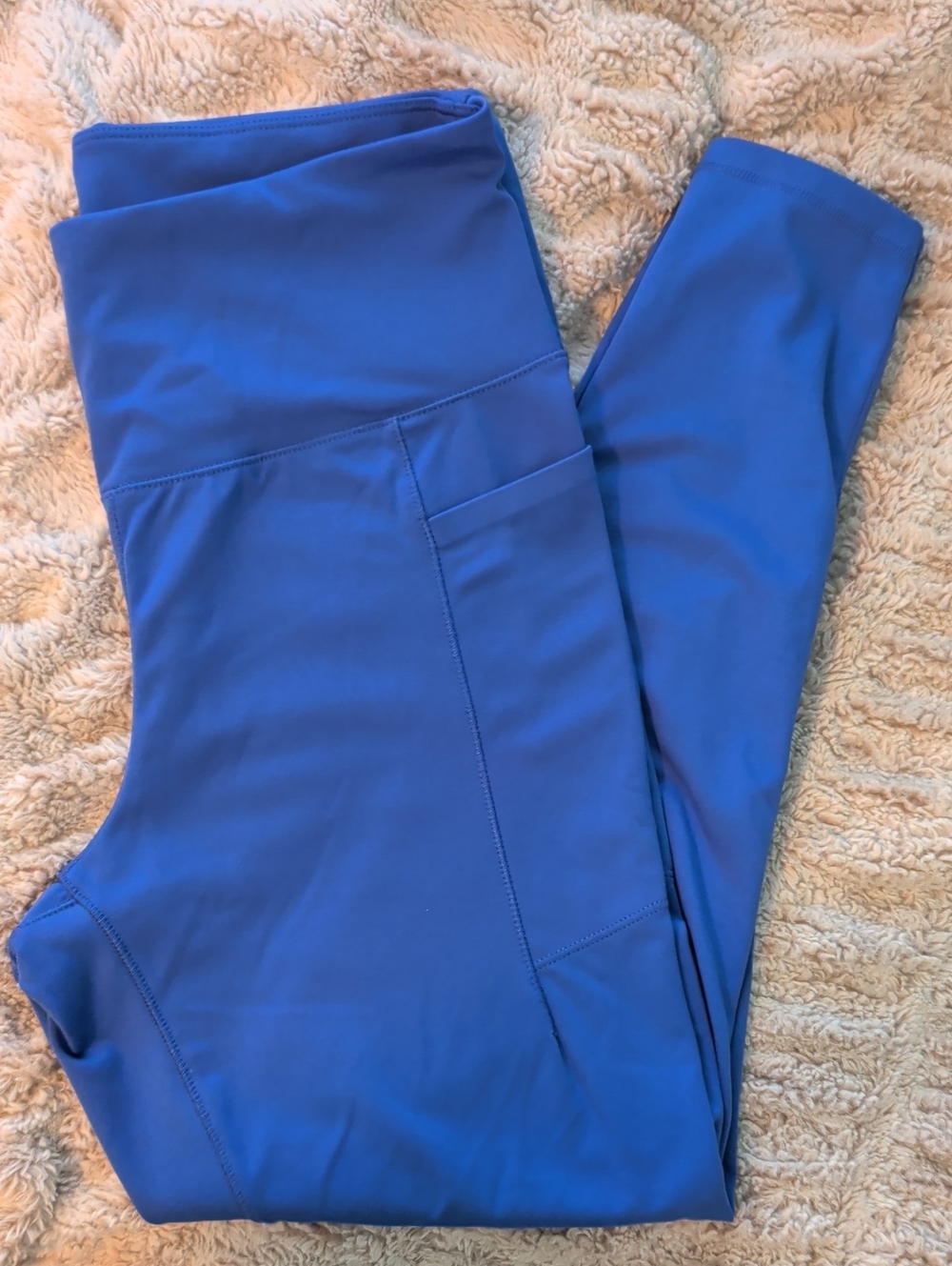 Danskin Royal Blue High-Waist Leggings with Side Pocket